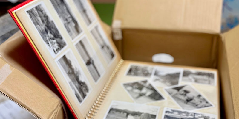 残置物処理の例（アルバム）